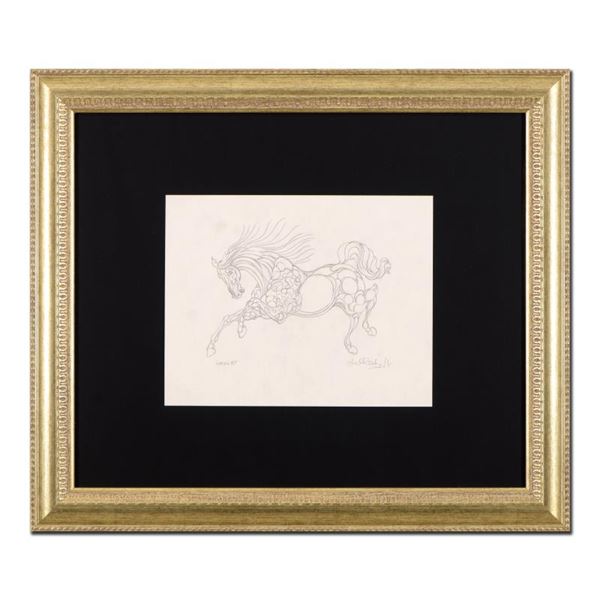 Azoulay "By Sketch" Original Pencil On Paper