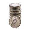Image 2 : Lot of (25) $1 Peace Silver Dollar Coins