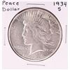 Image 1 : 1934-S $1 Peace Silver Dollar Coin