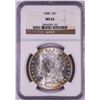 Image 1 : 1888 $1 Morgan Silver Dollar Coin NGC MS62
