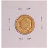Image 2 : 1874 $3 Indian Princess Head Gold Coin