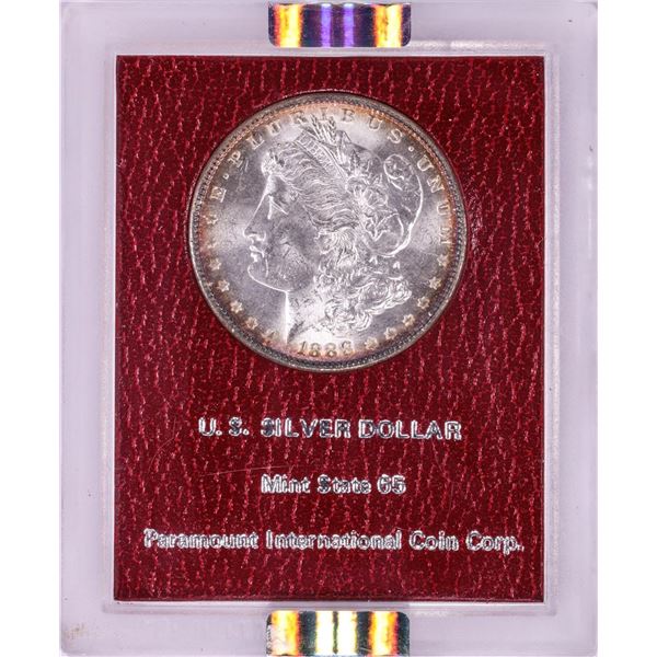 Paramount 1882 $1 Morgan Silver Dollar Coin NGC MS62