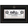 Image 1 : 1994 American Bank Note Company Intaglio Print The Peoples National Bank of Helena, MT