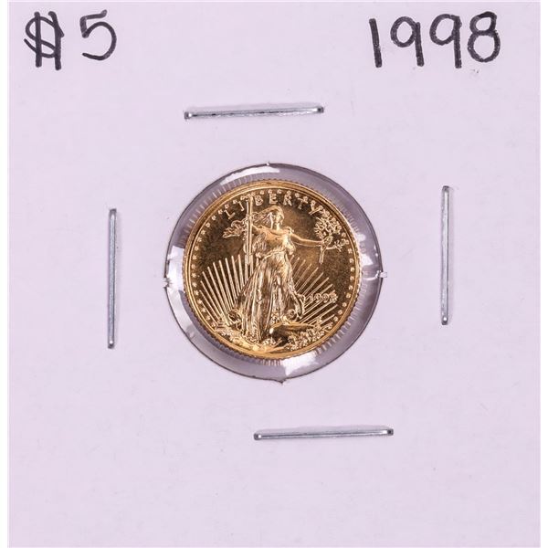 1998 $5 American Gold Eagle Coin