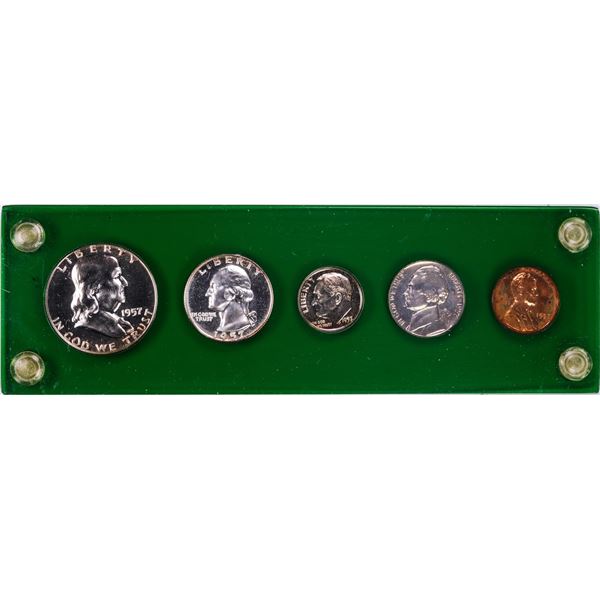 1957 (5) Coin Proof Set
