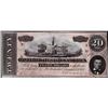 Image 1 : 1864 $20 Confederate States of America Note