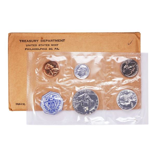 1960 (5) Coin Proof Set in Envelope
