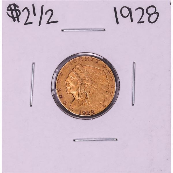1928 $2 1/2 Indian Head Quarter Eagle Gold Coin