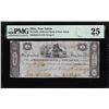 Image 1 : 1810's $3 Jefferson Bank of New Salem, Ohio Obsolete Note PMG Very Fine 25