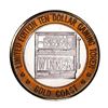 Image 1 : .999 Fine Silver Gold Coast Las Vegas $10 Casino Limited Edition Gaming Token