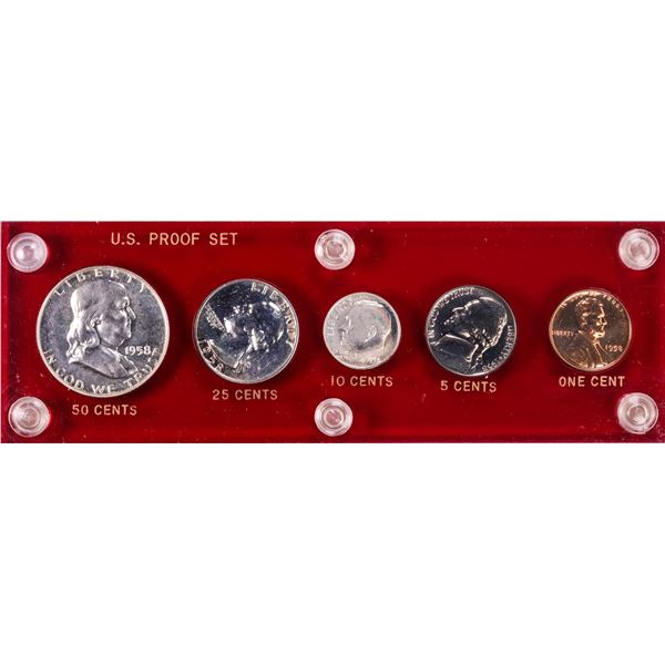 1958 (5) Coin Proof Set