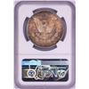 Image 2 : 1887 $1 Morgan Silver Dollar Coin NGC MS65 Amazing Toning