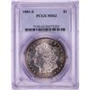 Image 1 : 1881-S $1 Morgan Silver Dollar Coin PCGS MS62