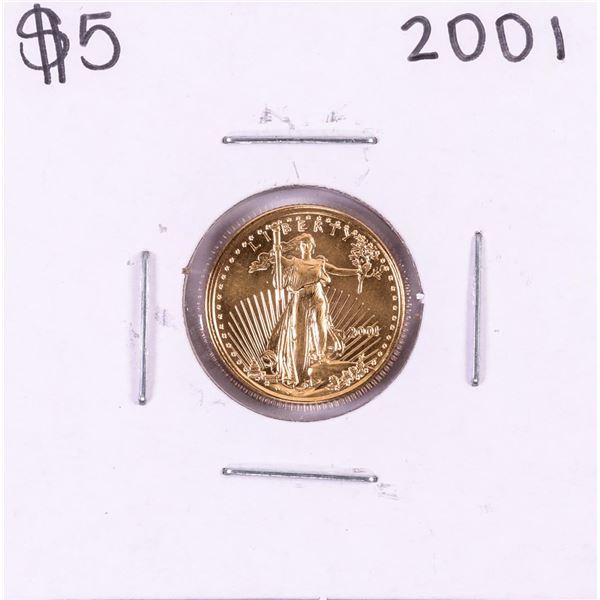 2001 $5 American Gold Eagle Coin