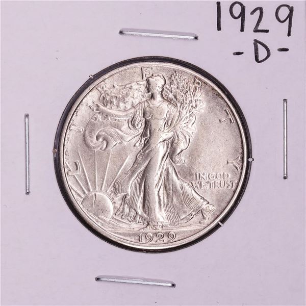 1929-D Walking Liberty Half Dollar Coin