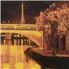 Image 2 : Behrens (1933-2014) "Twilight On The Seine I" Limited Edition Giclee On Canvas