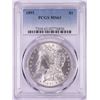 Image 1 : 1891 $1 Morgan Silver Dollar Coin PCGS MS63