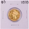 Image 1 : 1878 $3 Indian Princess Head Gold Coin