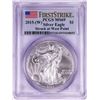 Image 1 : 2015-(W) $1 American Silver Eagle Coin PCGS MS69 First Strike