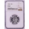Image 1 : 1964 Proof Washington Quarter Coin NGC PF69
