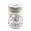 Image 1 : Roll of (20) Brilliant Uncirculated 1997 $1 American Silver Eagle Coins