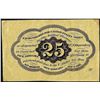 Image 2 : July 17, 1862 First Issue Twenty-Five Cents Fractional Currency Note