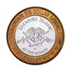 Image 1 : .999 Silver Treasure Island Las Vegas, Nevada $10 Casino Limited Edition Gaming Token