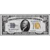 Image 1 : 1934A $10 North Africa WWII Emergency Issue Silver Certificate Note