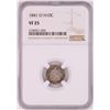 1841-O Seated Liberty Half Dime Coin NGC VF25