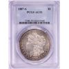 Image 1 : 1887-S $1 Morgan Silver Dollar Coin PCGS AU55