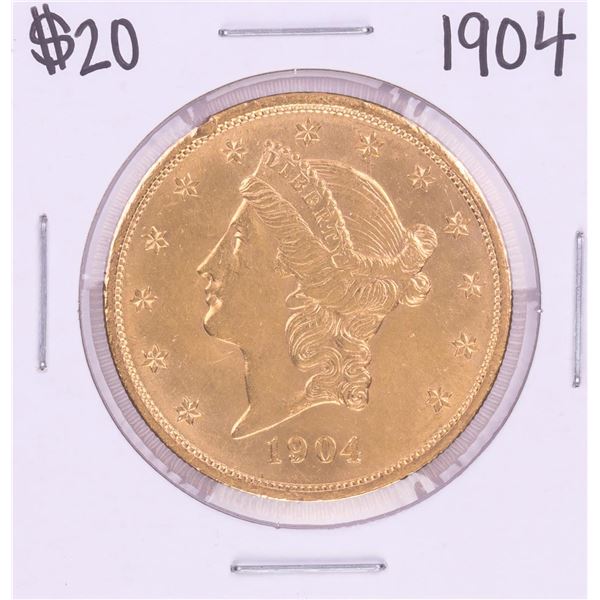 1904 $20 Liberty Head Double Eagle Coin