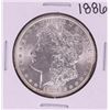 Image 1 : 1886 $1 Morgan Silver Dollar Coin