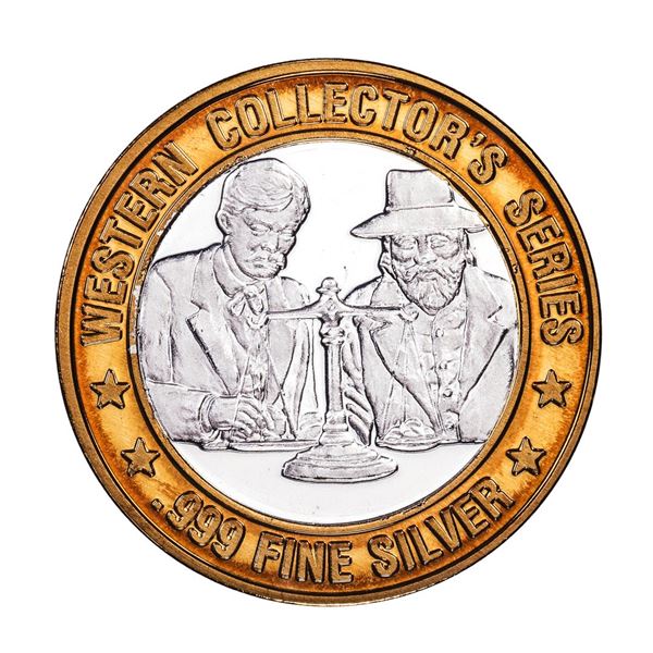 .999 Silver Sam's Town Las Vegas $10 Casino Limited Edition Gaming Token