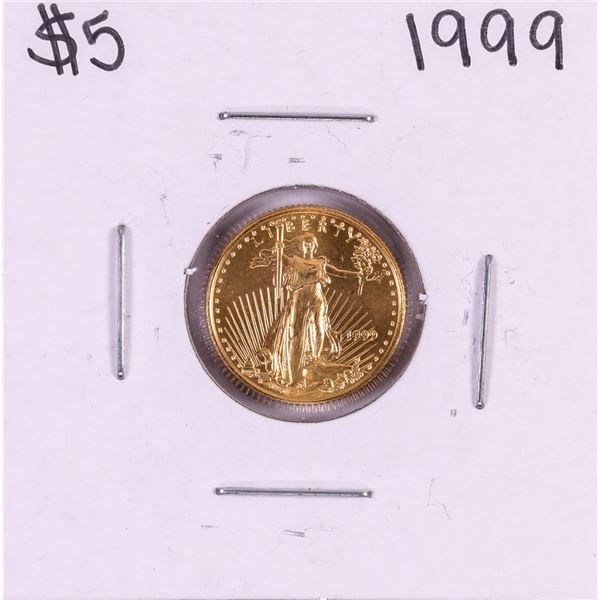 1999 $5 American Gold Eagle Coin