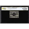 Image 1 : 1863 Third Issue Five Cents Fractional Note Fr.1238 PCGS Choice Uncirculated 64PPQ