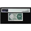 Image 2 : 1863 Fourth Issue 50 Cent Fractional Currency Note Fr.1379 PMG Uncirculated 62