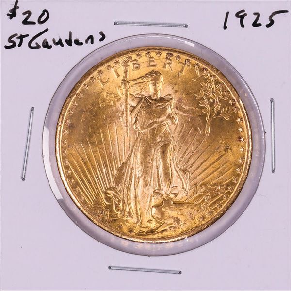 1925 $20 St. Gaudens Double Eagle Gold Coin