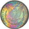 Image 5 : 1881-S $1 Morgan Silver Dollar Coin NGC MS63* Star CAC Amazing Toning