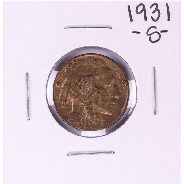 1931-S Buffalo Nickel Coin