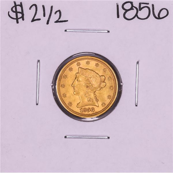 1856 $2 1/2 Liberty Head Quarter Eagle Gold Coin