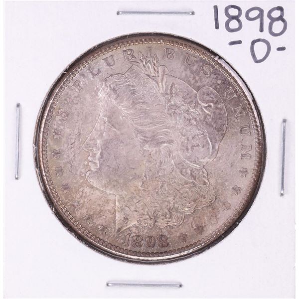 1898-O $1 Morgan Silver Dollar Coin Amazing Toning