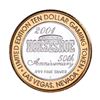 Image 2 : .999 Silver Binion's Horseshoe Las Vegas, NV $10 Casino Limited Edition Gaming Token