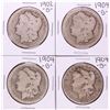 Image 1 : Lot of 1902-S & 1904-S $1 Morgan Silver Dollar Coins