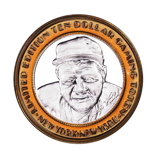 .999 Silver New York New York Casino Las Vegas, NV $10 Limited Edition Gaming Token
