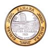 Image 1 : .999 Silver Sahara Hotel & Casino Las Vegas $10 Casino Limited Edition Gaming Token