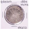Image 1 : 1884 Mo MH Mexico 8 Reales Silver Coin