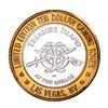 Image 2 : .999 Silver Treasure Island Las Vegas, Nevada $10 Casino Limited Edition Gaming Token