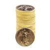 Image 1 : Lot of (25) 1998 $5 American Gold Eagle Coins