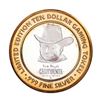 Image 2 : .999 Fine Silver Sam Boyd's California $10 Casino Limited Edition Gaming Token