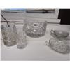 Image 1 : Pinwheel Crystal Serving Set